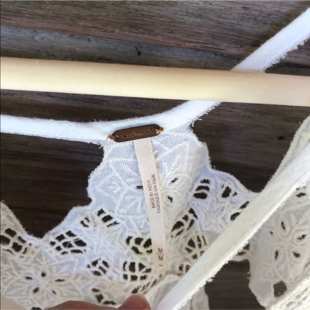 🛍closet closing🛍 free people white pocket tunic - Picture 5 of 8